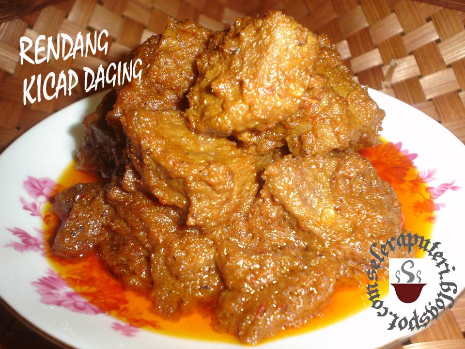 Rendang Kicap Daging  Singgahsana Kitchen